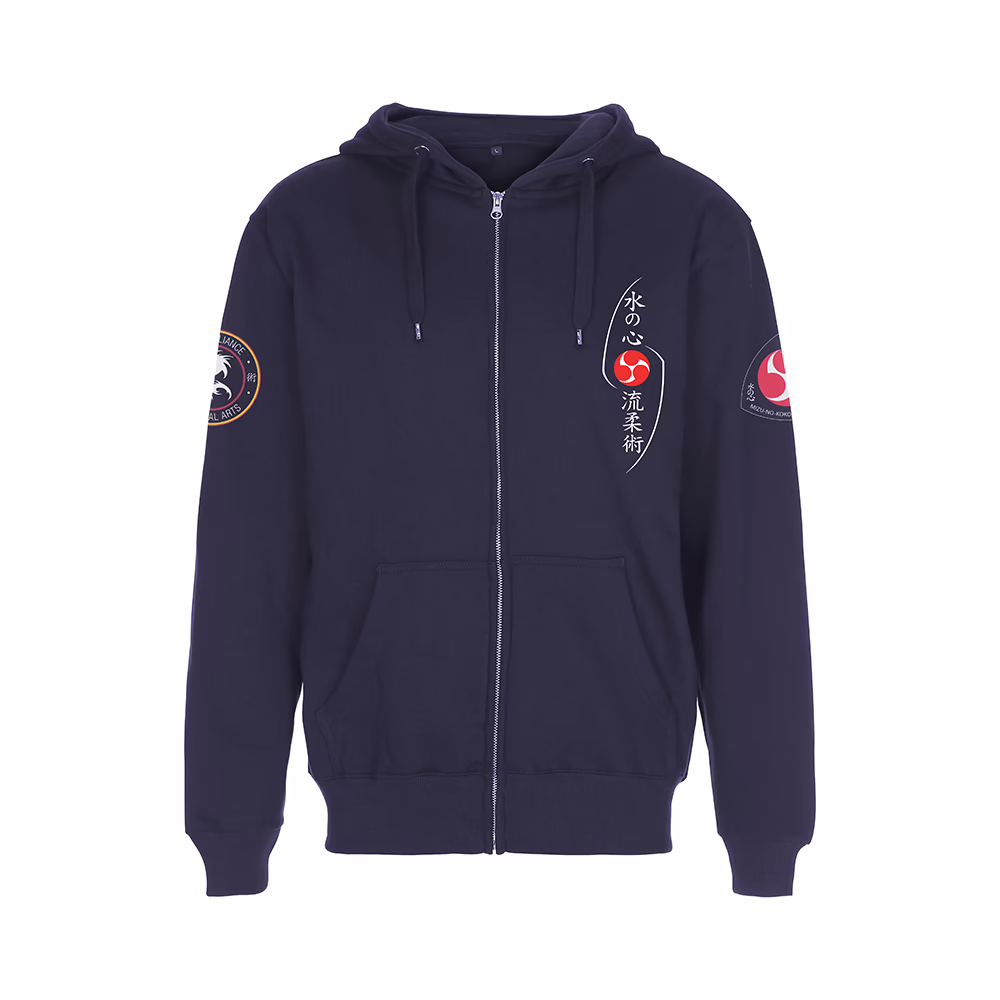 Mizu-No-Kokoro Ryu – Zip Hoodie With 4 Print